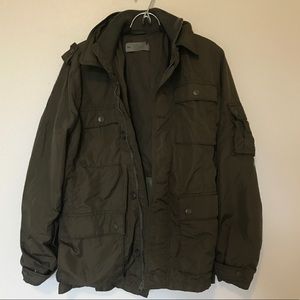 Men's Gap green military field jacket